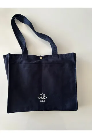 LTS Bag Lacivert Keten Omuz Çantası - 3 Litre Kapasiteli