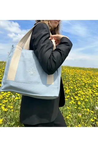 LTS Bag Minimalist Kanvas Keten Omuz Çantası
