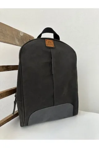 LTS Bag Mumlu Kanvas Sırt Çantası - Su Geçirmez Eco Model 4